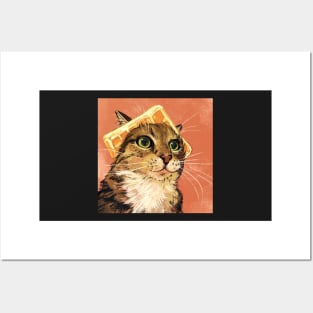 Waffle Cat Posters and Art